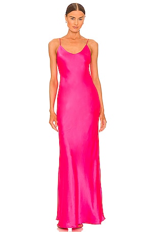 Serita Maxi Bias Dress L'AGENCE