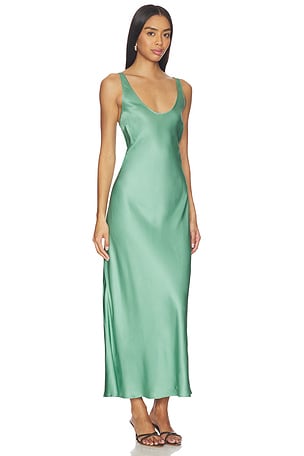 L'AGENCE Akiya Tank Dress in Mint