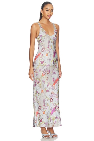 L'AGENCE Akiya Tank Dress in Blue