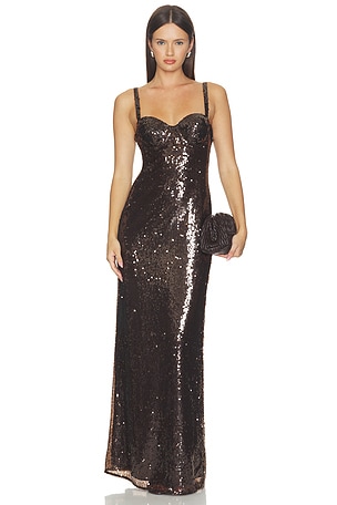Sayla Maxi Dress L'AGENCE