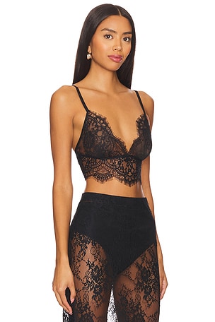 Aislin Lace Bralette Top L'AGENCE