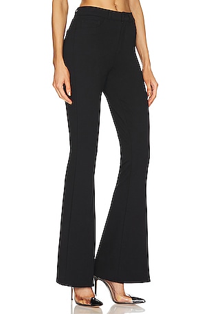 L'AGENCE Marty High Rise Flare in Black