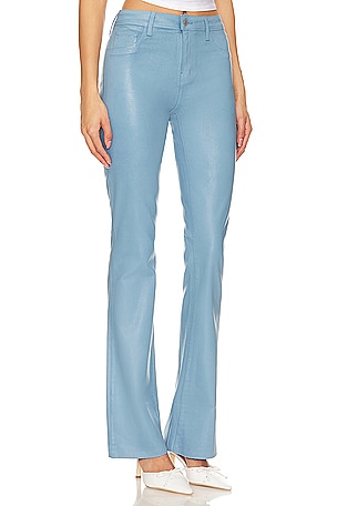 L'AGENCE Ruth High Rise Straight Hem in Blue