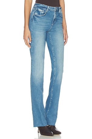 L'AGENCE Ruth High Rise Straight in Blue