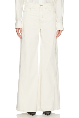 Beau High Rise T-seam Wide Leg Jean L'AGENCE