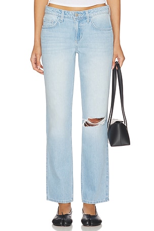 Nevia Low Rise Slouch Straight Jean L'AGENCE