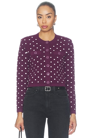 Kota Jacquard Cardigan L'AGENCE