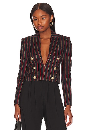 Inez Cropped Blazer L'AGENCE