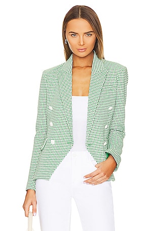 Kenzie Double-Breasted Blazer L'AGENCE