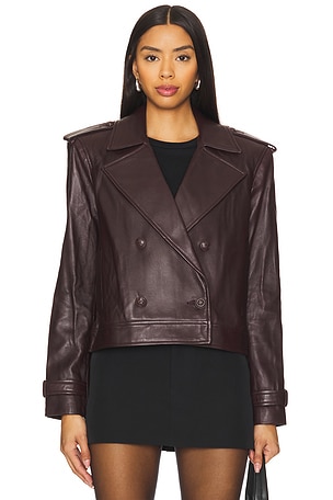 Xoey Cropped Trench L'AGENCE