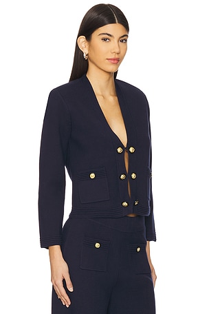 L'AGENCE Catie Blazer in Navy