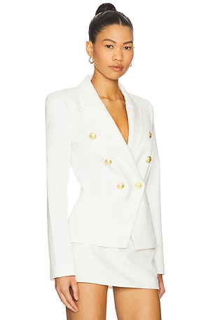 L'AGENCE Marie Blazer in White