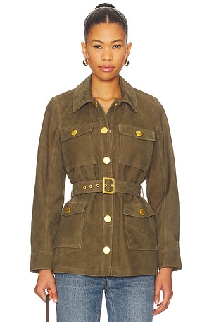 BLOUSON AVEC CEINTURE ISHANI L'AGENCE