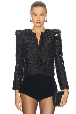 SHAI 시퀸 자켓 L'AGENCE