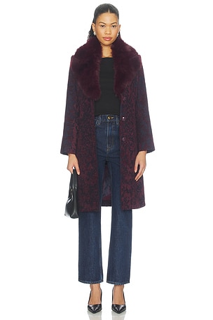 Laney Faux Fur Coat L'AGENCE