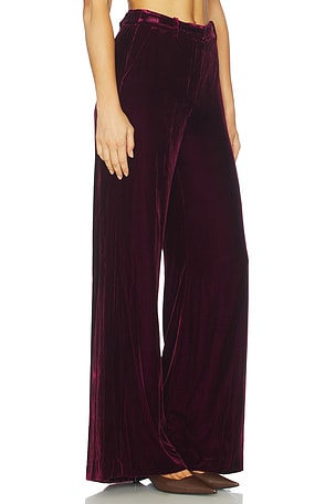 L'AGENCE Pilar Wide Leg in Red