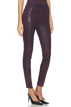 L'AGENCE Marguerite High Rise Skinny in Wine