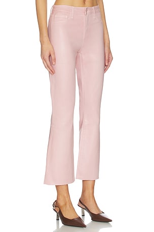L'AGENCE Kendra High Rise Crop Flare in Rose. Size 30. Also