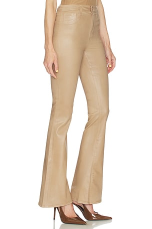 L'AGENCE Marty High Rise Flare Pant in Tan