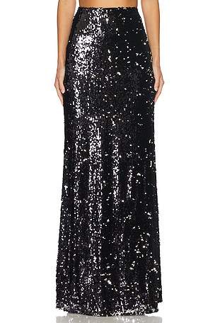 Sequin Zeta Long Skirt L'AGENCE