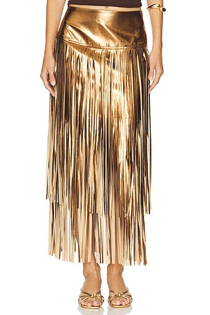 Karolina Stud Skirt L'AGENCE
