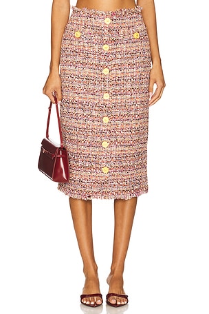 Tai Midi Skirt L'AGENCE