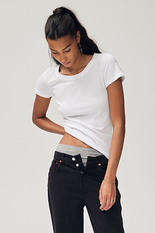 Cory Scoop Neck Top L'AGENCE