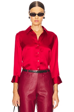 Dani 3/4 Sleeve Blouse L'AGENCE