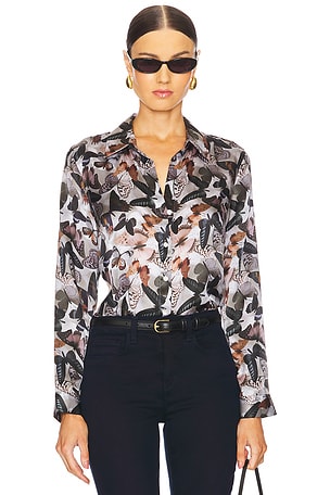 Tyler Long Sleeve Blouse L'AGENCE