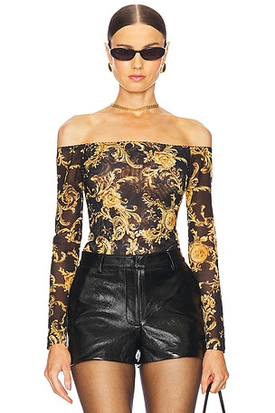 Peonie Off Shoulder Bodysuit L'AGENCE