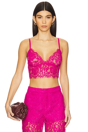 Aislin Lace Bralette Top L'AGENCE