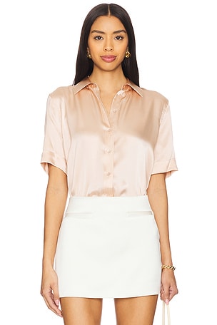 Ellah Short Sleeve Blouse L'AGENCE