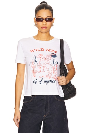 Eliza Wild Side Tee L'AGENCE