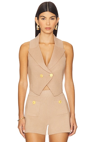 Zadie Knit Vest L'AGENCE