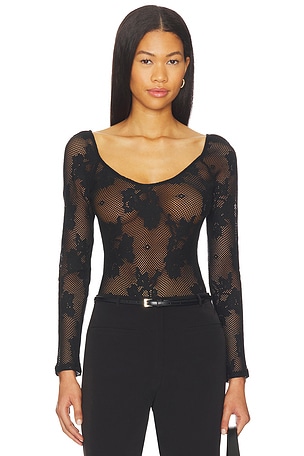 Gwendolyn Long Sleeve Bodysuit L'AGENCE