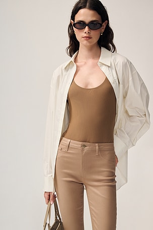 Kalea Scoop Neck Tank Bodysuit L'AGENCE