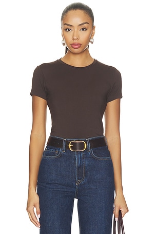 Ressi Short Sleeve Crew Neck Tee L'AGENCE