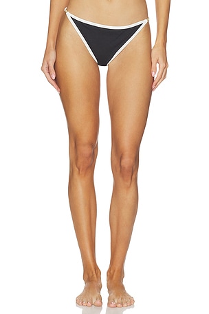 Violet String Hipster Bikini Bottom L'AGENCE