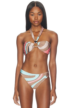 Krysta Bandeau Bikini Top L'AGENCE