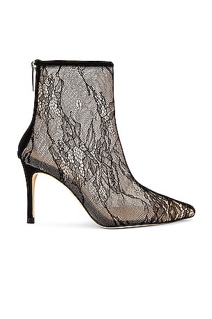 L'AGENCE Mila Bootie in Black REVOLVE