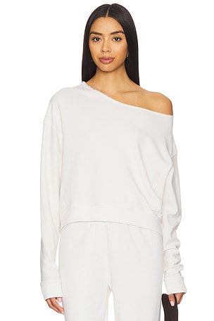 Maggie Off Shoulder Pullover LA Made