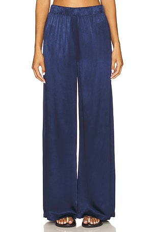 Call Chill Silky Wide Leg Long Pant LA Made