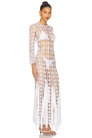 Leslie Amon Boticelli Dress in White