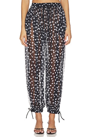 Leslie Amon Balloon Pants in Black. Size L. Also