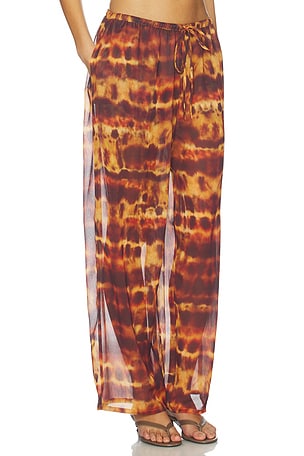 Leslie Amon Olivia Pant in Brown