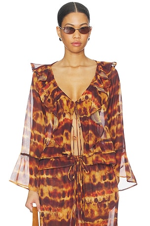 Olivia Top Leslie Amon