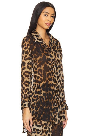 Leslie Amon Timeless Top in Brown