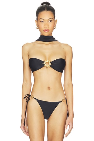 Sun Bandeau Neck Bikini Top Leslie Amon