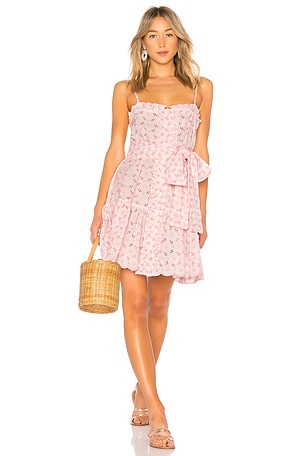 lisa marie fernandez pink dress Lisa Marie Fernandez pink linen long dress