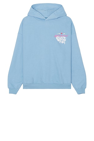 Lifted Anchors Cry Later Hoodie in Blue